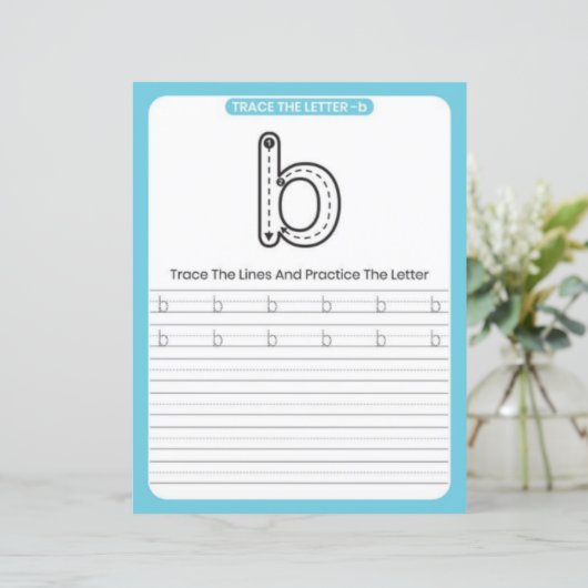 6 Learn To Spell Letter B Teacher Home Schooling (Staand voorkant)