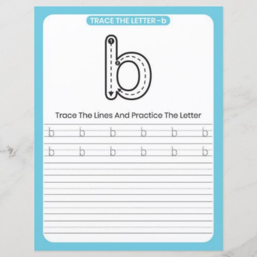 6 Learn To Spell Letter B Teacher Home Schooling (Voorkant)