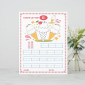 6 Learn To Spell Letter I Teacher Home Schooling (Staand voorkant)