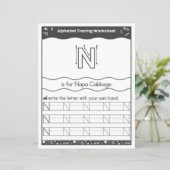 6 Learn To Spell Letter N Teacher Home Schooling (Staand voorkant)