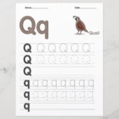 6 Learn To Spell Letter Q Teacher Home Schooling (Voorkant)