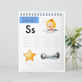 6 Learn To Spell Letter S Teacher Home Schooling (Staand voorkant)