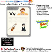 6 Learn To Spell Letter V Teacher Home Schooling