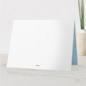 6 Letterbenaming Happy Birthday Rabbits Kaart (Achterkant)