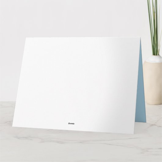 6 Letterbenaming Happy Birthday Rabbits Kaart (Achterkant)