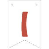 6 letters Naam is een Wilde One Safari Oerwoud Gir Vlaggetjes (Derde vlag)