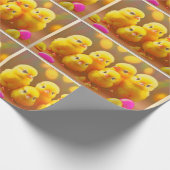 6 Little Easter Chicken Collectie Cadeaupapier (Hoek)