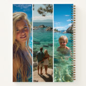 6 Long Vertical Strip Boho Photo Notitieboek (Achterkant)