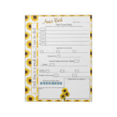 6 maal per dag uw lichaam opvoeden met de voedselt notitieblok (Linkerzijde)