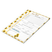 6 maal per dag uw lichaam opvoeden met de voedselt notitieblok (Schuin)