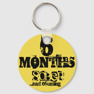 6 maanden obritie sleutelhanger