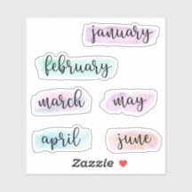 6 maanden van het jaar -januari tot juni- Waterver