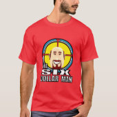 6 Man met dollar T-shirt (Voorkant)
