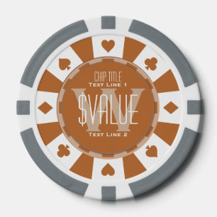 6 manieren om uw klassieke pokerchip aan te passen