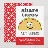 6 meter uit elkaar, maar nog steeds in mijn hart - feestdagenkaart (Voorkant / Achterkant)