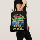 6 Mijn Duitse herder ding Ik ben cool Tote Bag (Dichtbij)