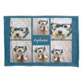 6 Minimalisator voor fotocollage - Kan kleur bewer Kussensloop (Voorkant)