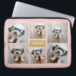 6 Minimalisator voor fotocollage - Kan kleur bewer Laptop Sleeve<br><div class="desc">Gebruik de foto's van uw vierkant Instagram voor de beste resultaten! OM DE ACHTERGROND TE VERANDEREN - klik op het aanpassings of geavanceerde ontwerpgebied,  en kies een kleur in de kleurenplukker. Een artistieke manier om je beste foto's te tonen die foto's delen.</div>