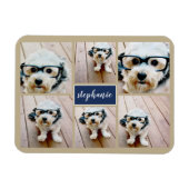 6 Minimalisator voor fotocollage - Kan kleur bewer Magneet (Horizontaal)