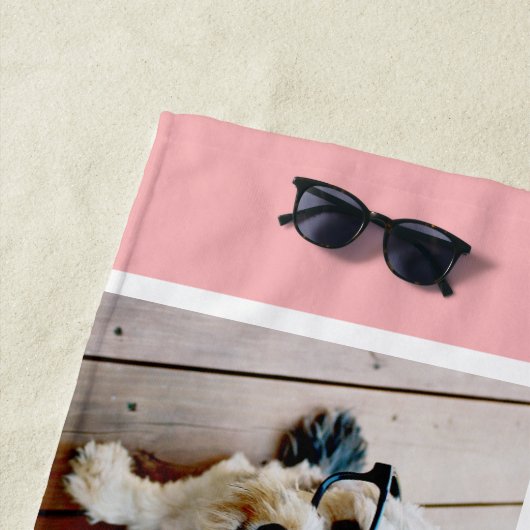 6 Minimalisator voor fotocollage - Kan kleur bewer Strandlaken (In situ)