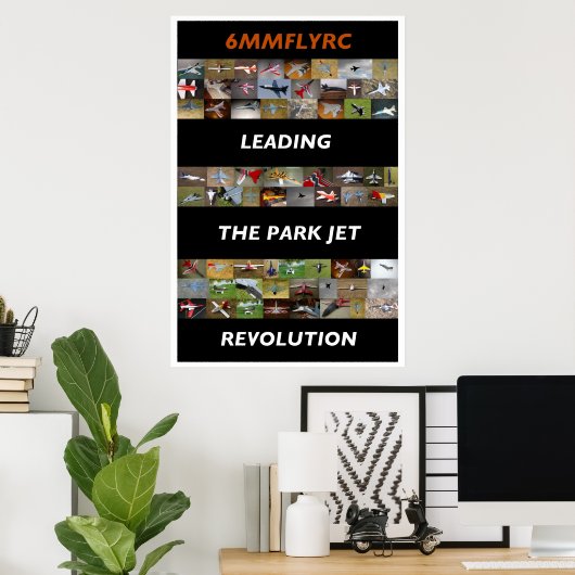 6 mm FlyRC Dealer Poster (Thuiskantoor)