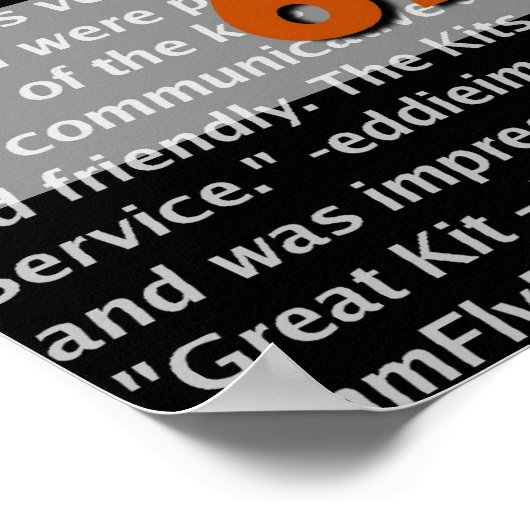 6 mm FlyRC Dealer Poster nummer twee (Hoek)