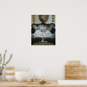 6 munten poster (Keuken)