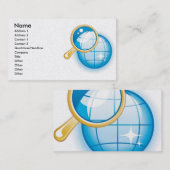 6, Naam, Adres 1, Adres 2, Contact 1, Conta.. Visitekaartje (Voorkant / Achterkant)