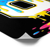 6 Number Seven Team Srts Ice Cream Drip Matching V Poster (Hoek)