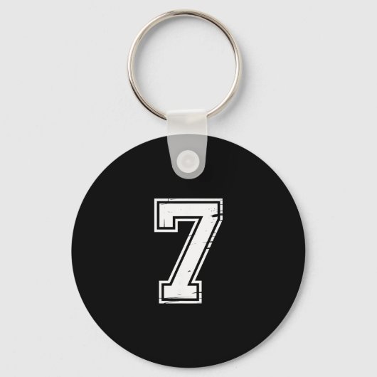 6 Nummer 67 Zes Zeven Meme Sleutelhanger (Voorkant)