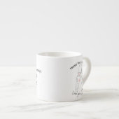 6 of 7 Dad Jokes Espresso Cup Kop (Voorkant rechts)