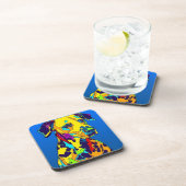 6 Onderzetters - Dalmatiaans met zitplaatsen (Rechterzijde)