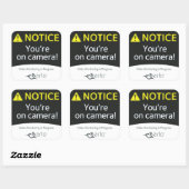 6 Oorspronkelijke 3x3 Arlo Stickers (Vel)