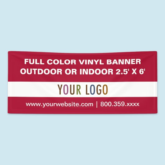 6 ' Openlucht of Binnen Vinyl Banner Douaneteken