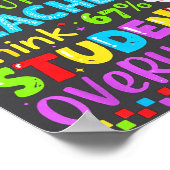 6 Out Of 7 Teachers Think 67% Of Students Overuse Poster (Hoek)