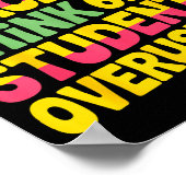 6 Out Of 7 Teachers Think 67% Of Students Overuse  Poster (Hoek)