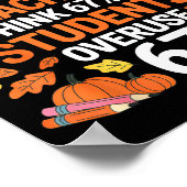 6 Out Of 7 Teachers Think 67% Of Students Overuse  Poster (Hoek)