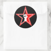 6 Pack Anarcho-syndicalistische Revolutionaire Sti Ronde Sticker (Tas)