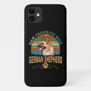 6 Papa Favoriete Hond Duitse Herder Case-Mate iPhone Case