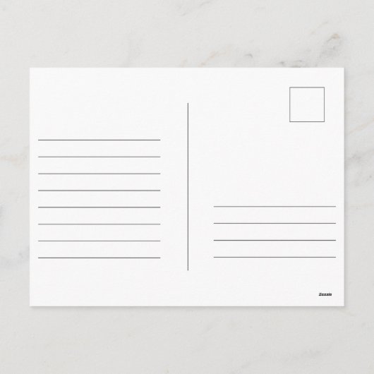 6 Photo Collage Familienaam Modern Minimalist Feestdagenkaart (Achterkant)