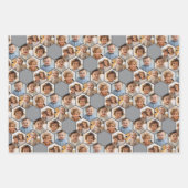 6 Photo Collage - funky hexagon honingraatpatroon Inpakpapier Vel (Voorkant 3)