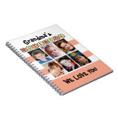 6 photo love you peach grandma's notitieboek (Rechterzijde)