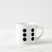 6 pitten espresso kop (Rechts)