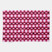 6-punts witte ster theedoek (Horizontaal)