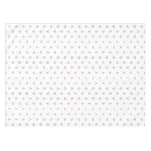  6 - puntsterren op wit tafelkleed (Voorkant (Horizontaal))