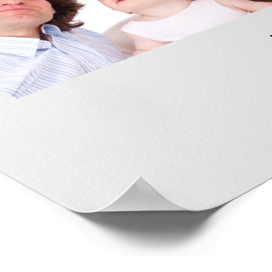 6 Secties Aangepaste foto-minimalistisch grijze Li Poster (Hoek)