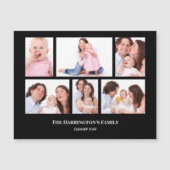 6 Secties Aangepaste foto zwarte Lijsten (Voorkant)