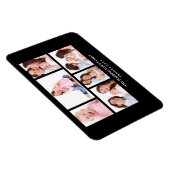 6 Secties Aangepaste foto zwarte Lijsten Magneet (Rechterzijde)