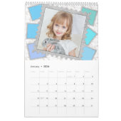 6 Six Collage Cute Baby Family Love Granny Kalender (Jan 2026)