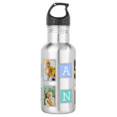 6 Six Collage Cute Baby Family Love Granny Waterfles (Voorkant)